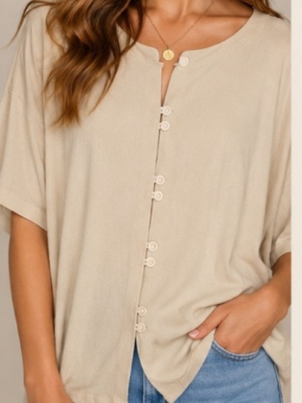 Vintage Impressions Woman Top